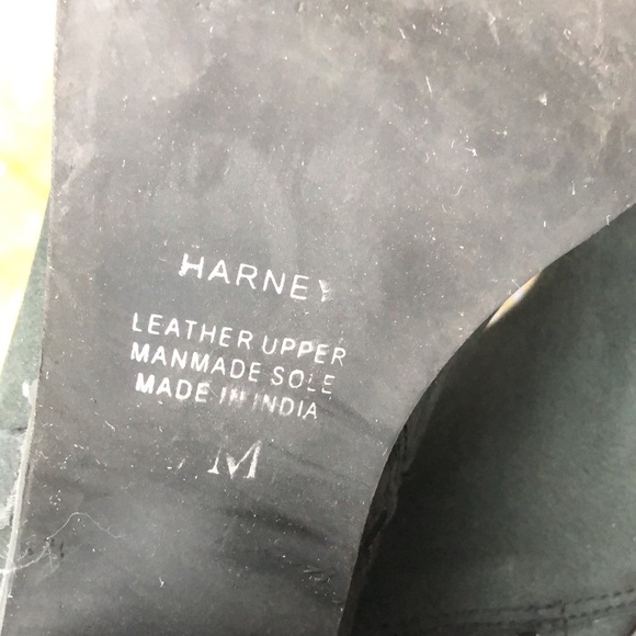 MATISSE Harney Harness black Leather Moto Ankle Boots - Picture 7 of 9